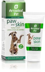 Arrowleaf Pet by NaturPet Inc. Paw & Skin First Aid & Hot Spot Moisturizing Cream for Dogs, 60-ml tube