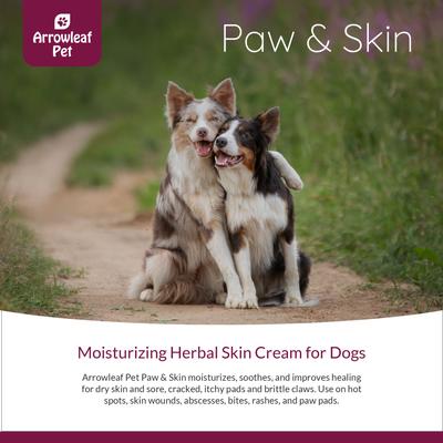 Show full view: Arrowleaf Pet by NaturPet Inc. Paw & Skin Moisturizing Hot Spot Relief First Aid Cream for Dogs, 60-ml tube slide 3 of 8