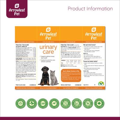 Show full view: Arrowleaf Pet by NaturPet Inc. Urinary Care Urinary Tract Bladder & Kidney Health Liquid for Cats & Dogs, 100-ml bottle slide 6 of 8