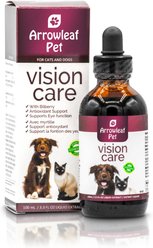Arrowleaf Pet by NaturPet Inc. Vision Care Bilberry Eye Supplement for Cats & Dogs, 100-ml bottle