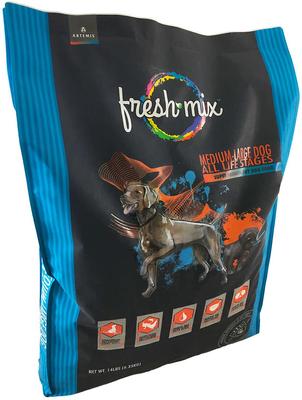 Show full view: Artemis Fresh Mix Medium/Large All Life Stages Dry Dog Food, 14-lb bag slide 4 of 7