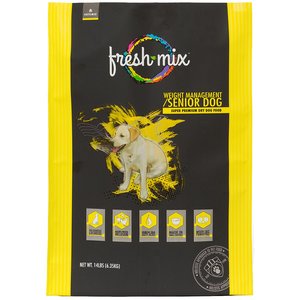 Artemis Fresh Mix Weight Management Senior Formula Dry Dog Food, 28-lb bag