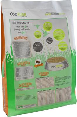 Show full view: Artemis Osopure Duck & Garbanzo Bean Formula Grain-Free Dry Dog Food, 10-lb bag slide 3 of 5