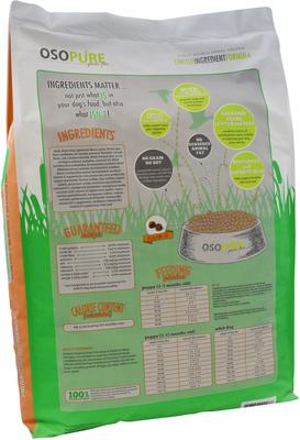Show full view: Artemis Osopure Duck & Garbanzo Bean Formula Grain-Free Dry Dog Food, 22-lb bag slide 3 of 5