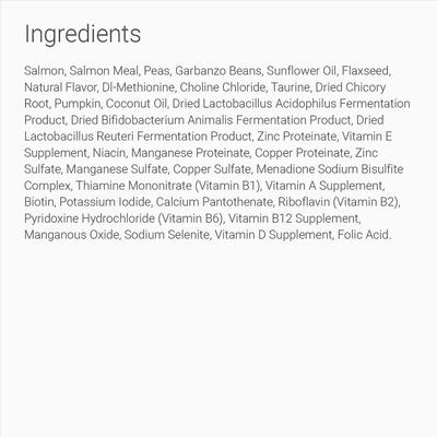 Show full view: Artemis Osopure Grain-Free Limited Ingredient Salmon & Garbanzo Bean Formula Dry Cat Food, 4-lb bag slide 4 of 6