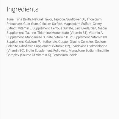 Show full view: Artemis Osopure Tuna Recipe in Gravy Grain-Free Canned Cat Food, 3-oz, case of 24 slide 5 of 6