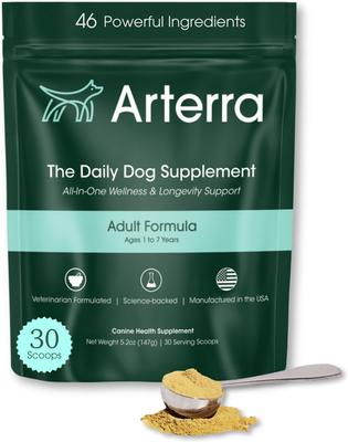 Arterra The Daily Dog Supplement Powder Multivitamin for Adult Dogs