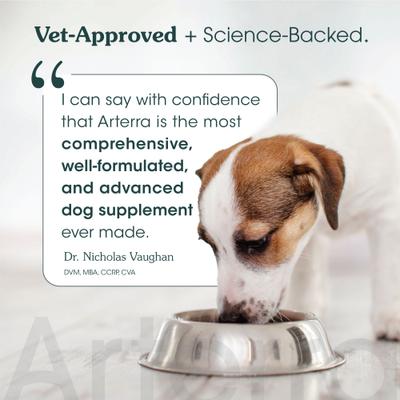 Show full view: Arterra The Daily Dog Supplement Powder Multivitamin for Adult Dogs, 30 Scoops slide 6 of 11