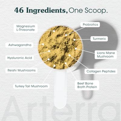 Show full view: Arterra The Daily Dog Supplement Powder Multivitamin for Adult Dogs, 30 Scoops slide 4 of 11