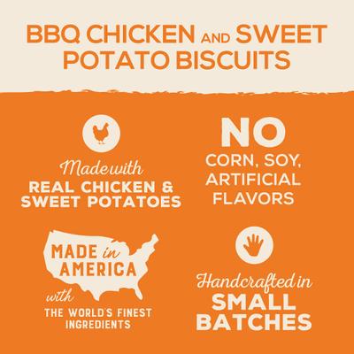 Show full view: Artisan Inspired BBQ Chicken & Sweet Potato Flavor Biscuits Dog Treats, 16-oz bag slide 6 of 11
