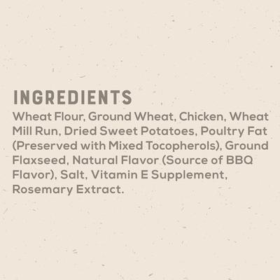 Show full view: Artisan Inspired BBQ Chicken & Sweet Potato Flavor Biscuits Dog Treats, 16-oz bag slide 8 of 11