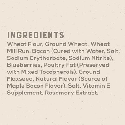 Show full view: Artisan Inspired Maple Bacon & Blueberry Flavor Biscuits Dog Treats, 16-oz bag slide 8 of 11