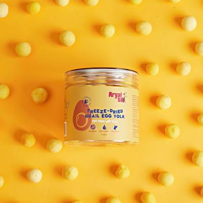 Show full view: Arya Sit Egg Yolk Freeze-Dried Dog Treats, 4.68-oz jar slide 8 of 9