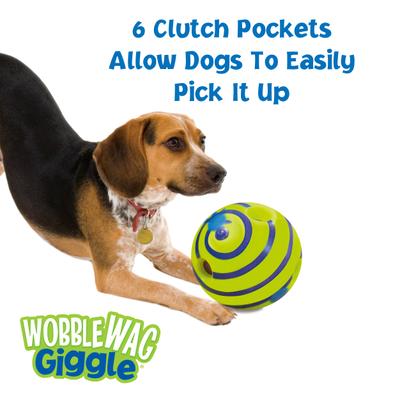 Show full view: As Seen on TV Wobble Wag Giggle Ball Dog Toy slide 4 of 11