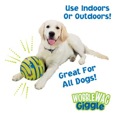 Show full view: As Seen on TV Wobble Wag Giggle Ball Dog Toy slide 6 of 11