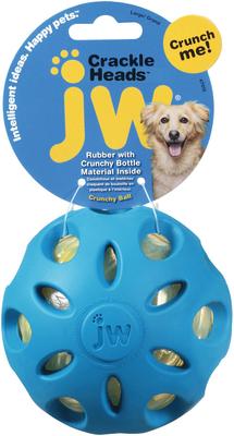 Show full view: As Seen on TV Wobble Wag Giggle Ball + JW Pet Crackle Heads Ball Dog Toy slide 6 of 10