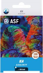 ASF SeaTest KH Alkalinity Fish Aquarium Water Test Kit, 100 count