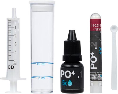 Show full view: ASF SeaTest PO4- Phosphate Fish Aquarium Water Test Kit, 40 count slide 2 of 2