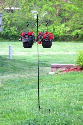 Show full view: Ashman Adjustable Shepherds Hook with Twin Hooks, 91-in, 1 count slide 4 of 8