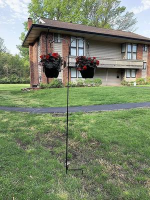 Show full view: Ashman Adjustable Shepherds Hook with Twin Hooks, 91-in, 2 count slide 5 of 9