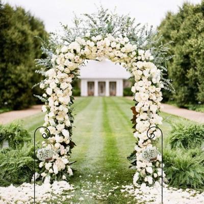 Show full view: Ashman Curled Shepherd Hook, Black, 6 count slide 2 of 5