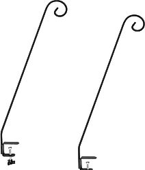 Ashman Deck Double Forged Curled Hook, 2 count