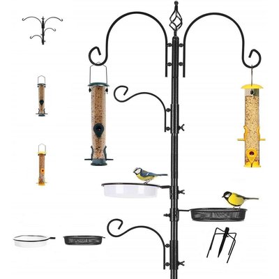 Ashman Ashman Deluxe Bird Feeding Station with 2 Bird Feeders