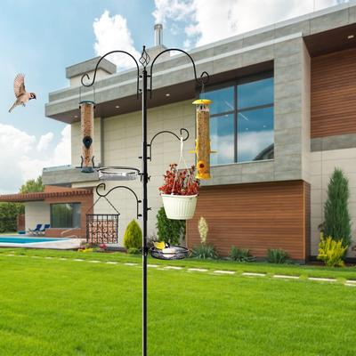 Show full view: Ashman Deluxe Bird Feeding Station with 2 Bird Feeders slide 2 of 6