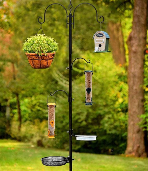 Ashman Deluxe Bird Feeding Station with 2 Bird Feeders