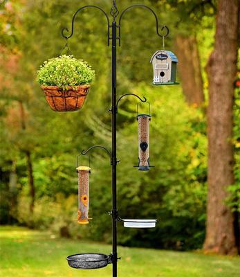 Show full view: Ashman Deluxe Bird Feeding Station with 2 Bird Feeders slide 4 of 6