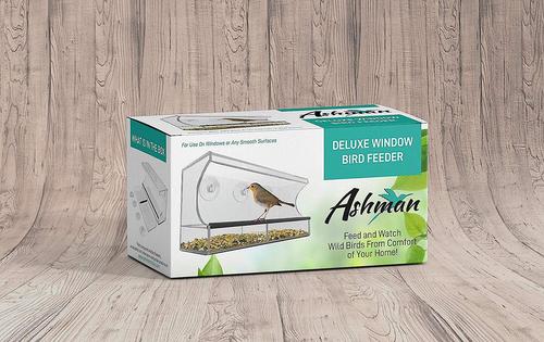 Show full view: Ashman Deluxe Window Bird Feeder slide 5 of 9