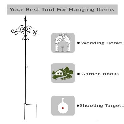 Show full view: Ashman Floral Design Adjustable Shepherd Hook, 91-in, 2 count slide 4 of 6