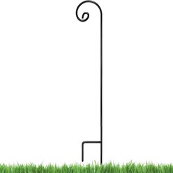 Ashman Shepherd Curled Hook, Black, 92-in, 1 count