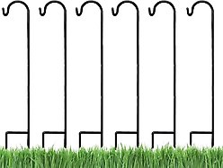 Ashman Shepherd Hook, Black, 37-in, 6 count