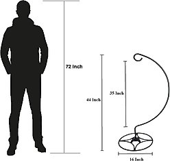 Ashman Shepherd Hook Stand, 44-in slide 2 of 5