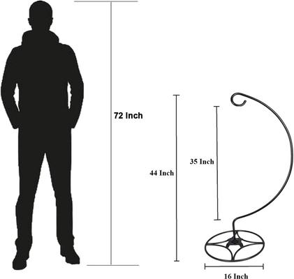 Show full view: Ashman Shepherd Hook Stand, 44-in slide 4 of 5