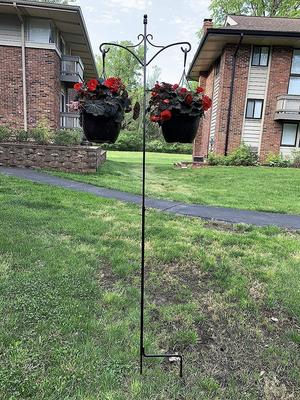 Show full view: Ashman Small Adjustable Shepherds Hook with Twin Hooks, 91-in slide 2 of 6