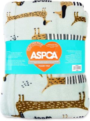 Show full view: ASPCA Breeds Pattern Embossed Dog & Cat Blanket slide 3 of 7