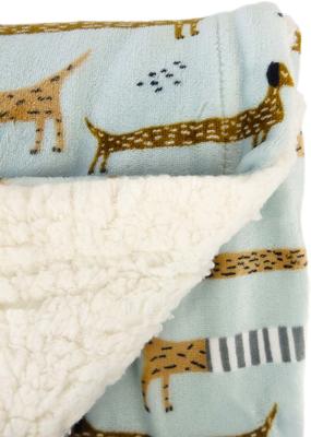 Show full view: ASPCA Breeds Pattern Embossed Dog & Cat Blanket slide 6 of 7