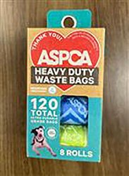 ASPCA Dog Pattern Dog Waste Bag, 120 count, Mountain Fresh Scent