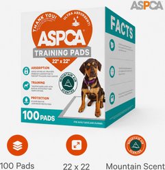 ASPCA Dog Training Pads, 22 x 22-in, 100 count, Mountain Fresh Scented slide 2 of 8