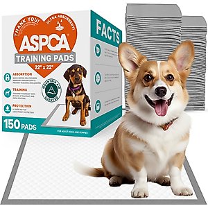 ASPCA Dog Training Pads, 22 x 22-in, 150 count, Mountain Fresh Scented