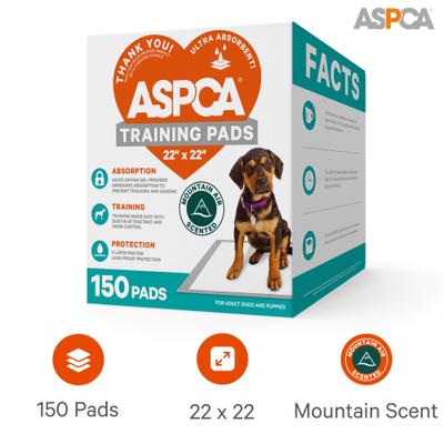Show full view: ASPCA Dog Training Pads, 22 x 22-in, 150 count, Mountain Fresh Scented slide 3 of 8
