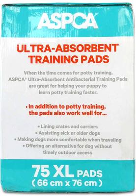 Show full view: ASPCA Dog Training Pads, 26 x 30-in, Fresh Scented, 75 count slide 5 of 5