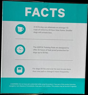 Show full view: ASPCA Dog Training Pads, 27 x 44-in, 50 count, Fresh Scented slide 4 of 4