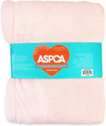 ASPCA Embossed Dog & Cat Blanket, Pink slide 2 of 5