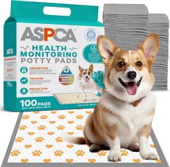 ASPCA Health Monitoring Puppy Training Pee Pads, 22 x 22-in, 100 count