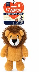 ASPCA Lion Light Weight Fetch Squeaky Plush Dog Toy