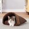Show in main carousel: Aspen Pet Kitty Cave, Chocolate Brown slide 1 of 7