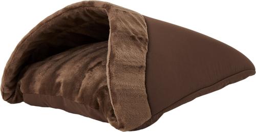 Show full view: Aspen Pet Kitty Cave, Chocolate Brown slide 2 of 7